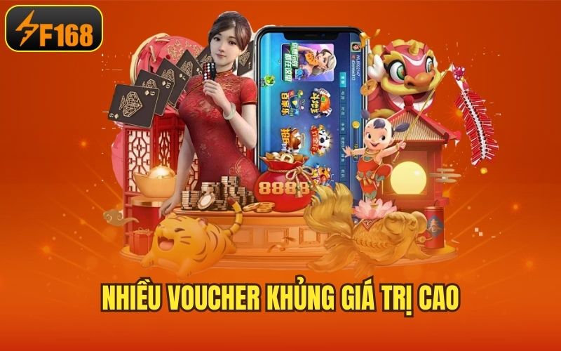 Nhiều voucher khủng giá trị cao