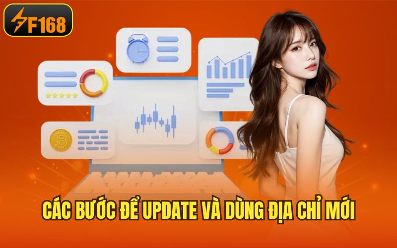 Các bước để update và dùng địa chỉ mới