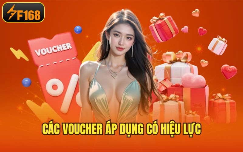 Các voucher áp dụng có hiệu lực